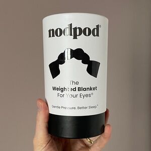 Nodpod Black Weighted Eye Blanket